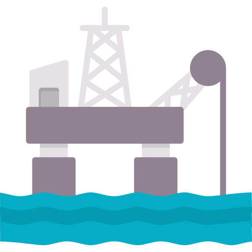 Oil platform Generic Flat icon