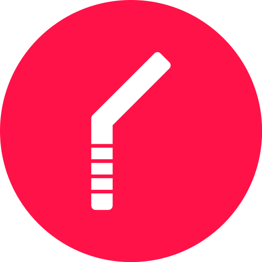 Drinking straw Generic Mixed icon