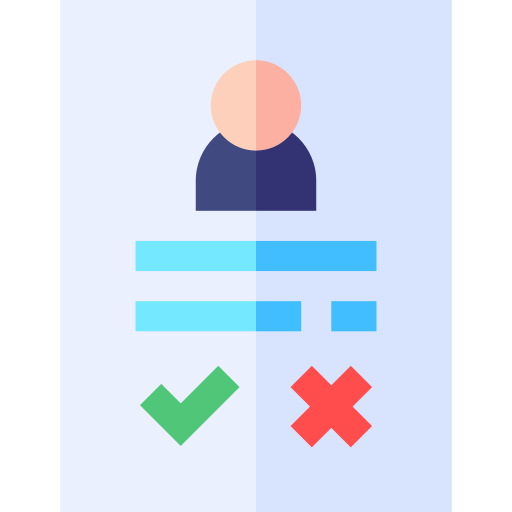 votar Basic Straight Flat icono