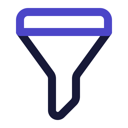 Sales funnel Generic Outline Color icon