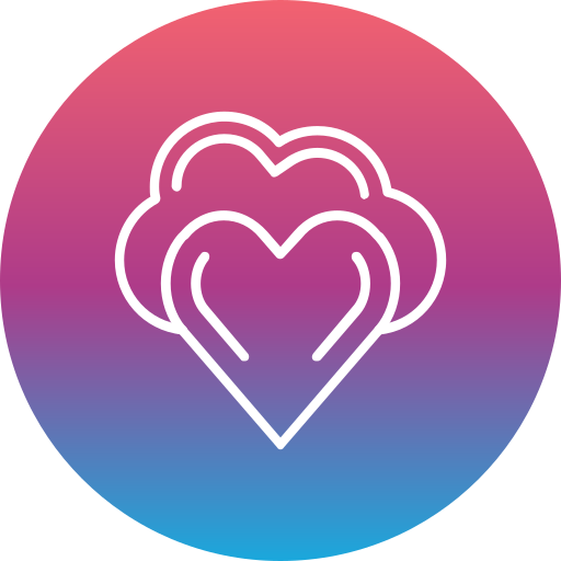 Heart Generic Flat Gradient icon