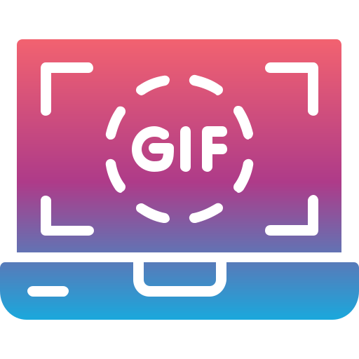 Gif Generic Flat Gradient icon