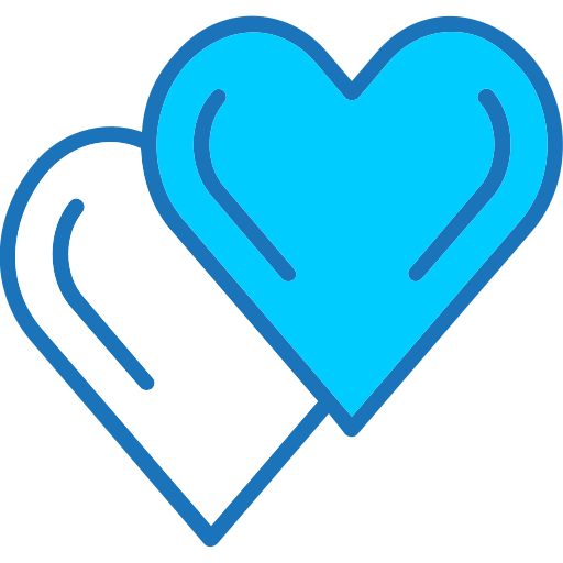 corazón Generic Blue icono