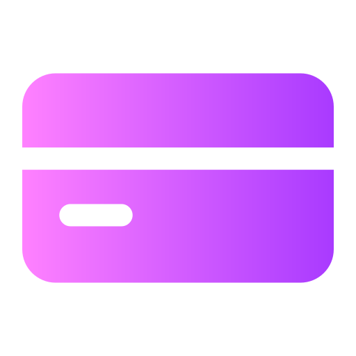 Credit card Generic Flat Gradient icon