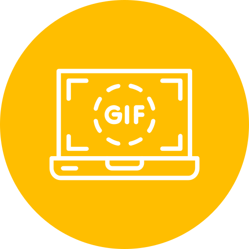 gif Generic Flat icon