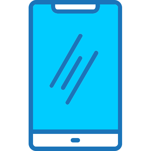 mobiel Generic Blue icoon