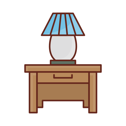 電気スタンド Generic Outline Color icon