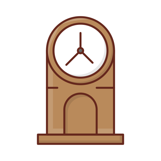 orologio a cucù Generic Outline Color icona