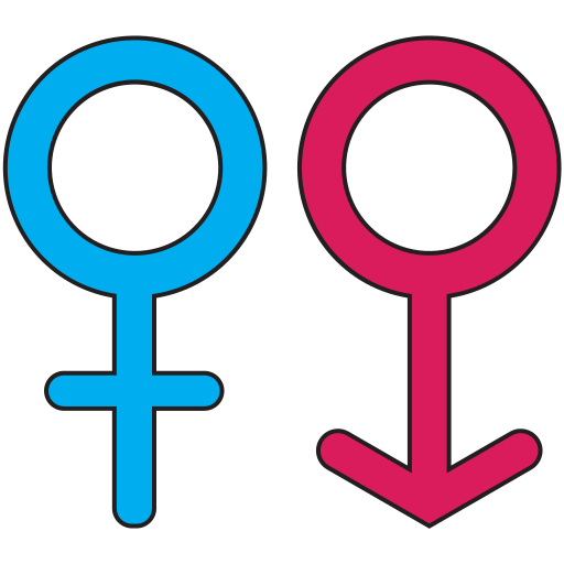 Lovers Generic Thin Outline Color icon