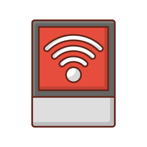 w-lan Generic Outline Color icon