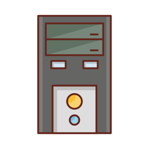 pc-tower Generic Outline Color icon