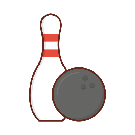 bowling Generic Outline Color icon