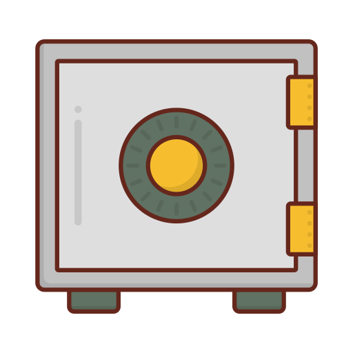 Locker Generic Outline Color icon