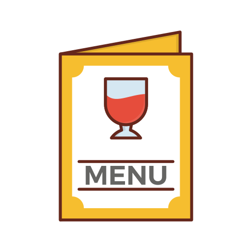 barra de menús Generic Outline Color icono