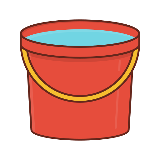 wassereimer Generic Outline Color icon