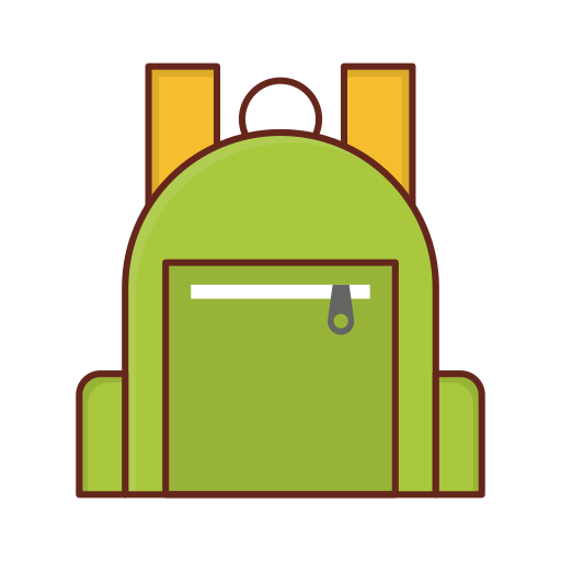 paquete de bolsas Generic Outline Color icono