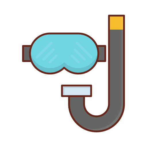 Snorkel Generic Outline Color icon