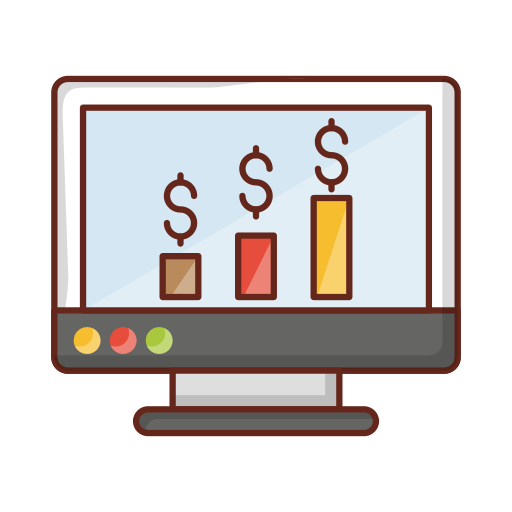 balkendiagramm Generic Outline Color icon