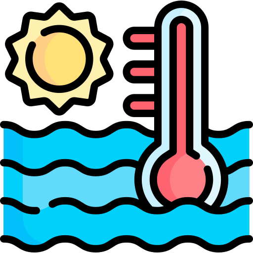 temperatura calda Special Lineal color icona