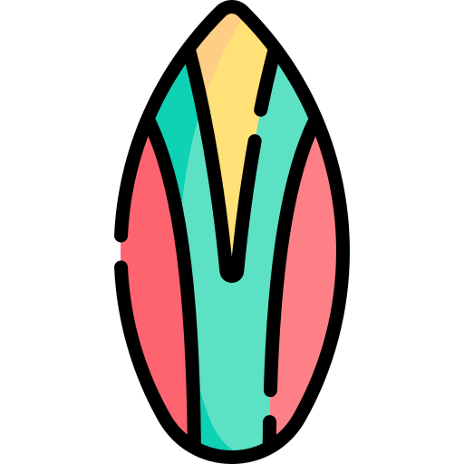 funboard Special Lineal color icon