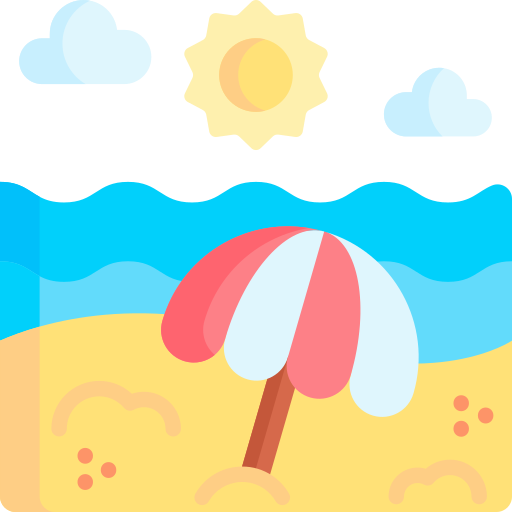 Beach Special Flat icon