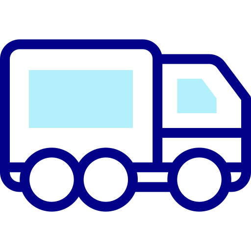 caminhão Detailed Mixed Lineal color Ícone