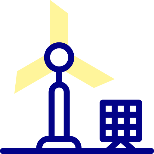 windmühle Detailed Mixed Lineal color icon