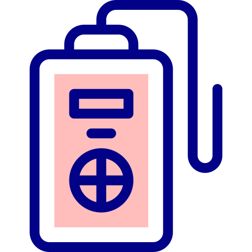 telecomando Detailed Mixed Lineal color icona