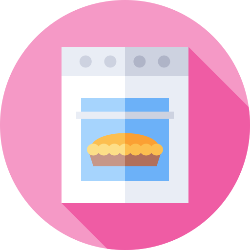 Baking Flat Circular Flat icon