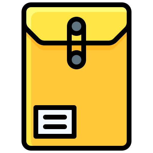 서류 Generic Outline Color icon
