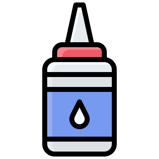 Liquid glue Generic Outline Color icon