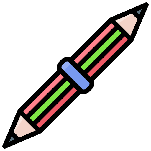 ołówek Generic Outline Color ikona