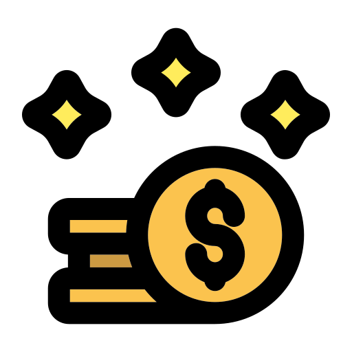 monety Generic Outline Color ikona