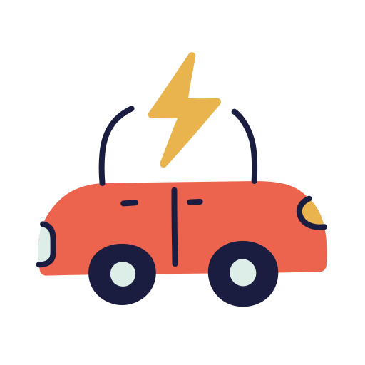 電気自動車 Generic Flat icon