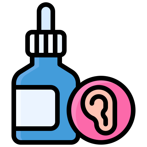 Ear dropper Generic Outline Color icon
