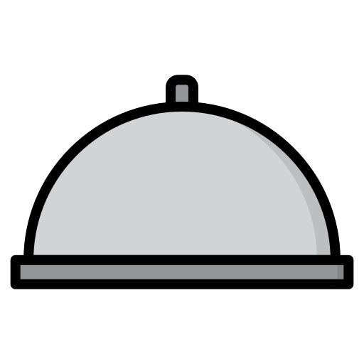 plateau repas Generic Outline Color Icône