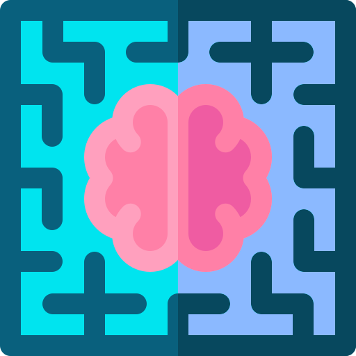 Mind games Basic Rounded Flat icon