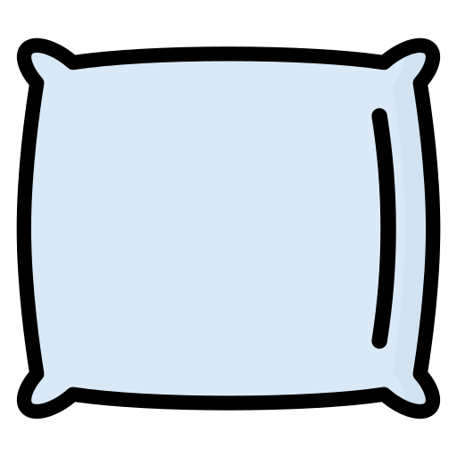 베개 Generic Outline Color icon
