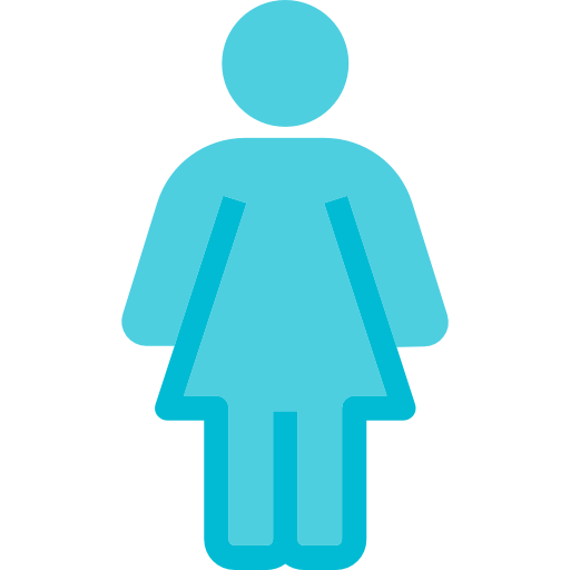 女性 Kiranshastry Flat icon