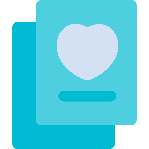 Love letter Kiranshastry Flat icon