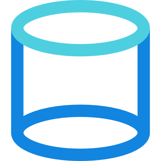 cylindre Kiranshastry Lineal Blue Icône