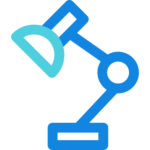 デスクランプ Kiranshastry Lineal Blue icon