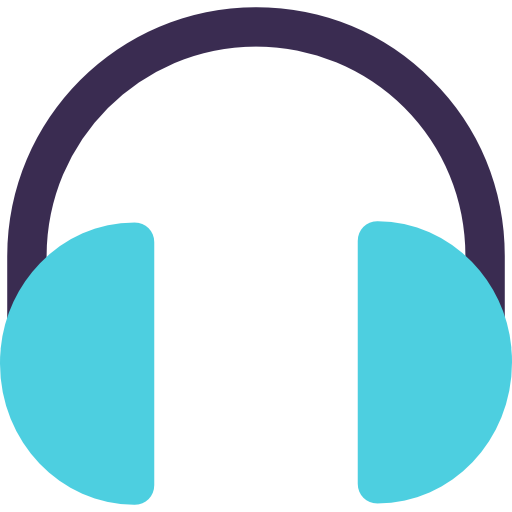 Headphones Kiranshastry Flat icon