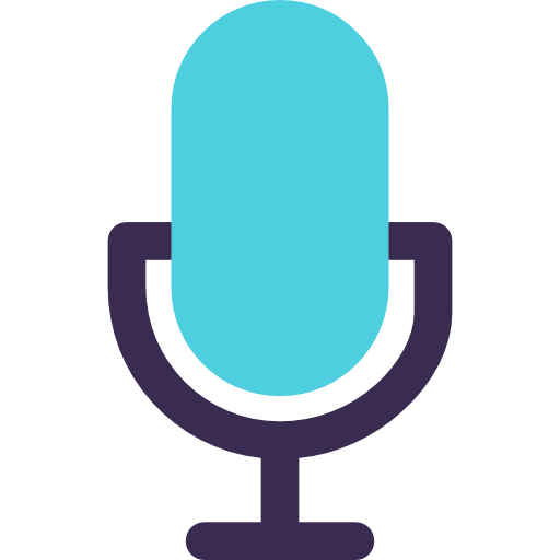 Microphone Kiranshastry Flat icon