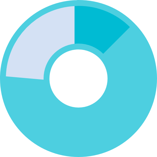 Pie chart Kiranshastry Flat icon