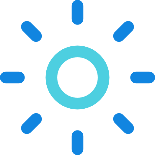 brillo Kiranshastry Lineal Blue icono