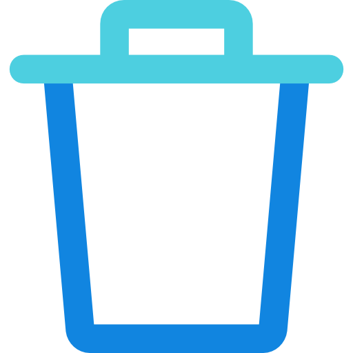Delete Kiranshastry Lineal Blue icon