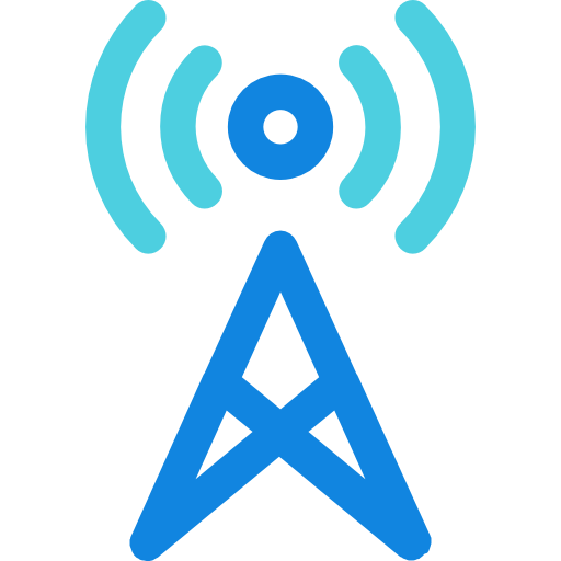 antena Kiranshastry Lineal Blue ikona