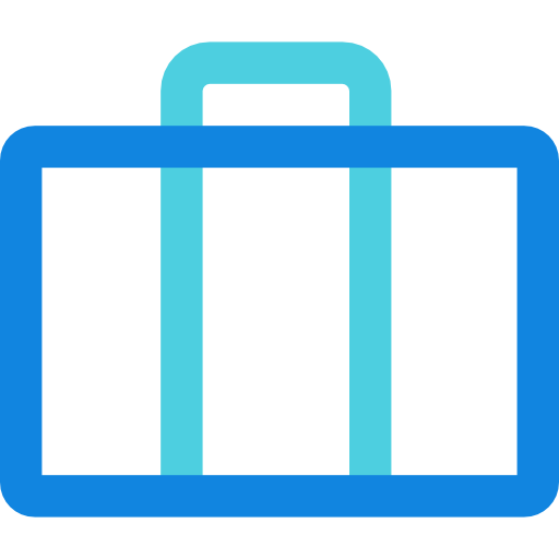 walizka Kiranshastry Lineal Blue ikona