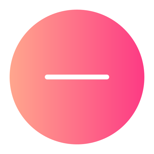 마이너스 Generic Flat Gradient icon